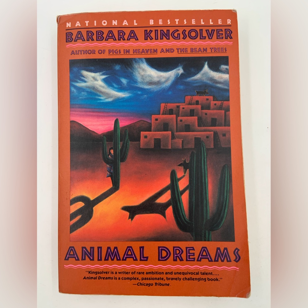 New Listing🌹GUC Animal Dreams - Book by Barbara Kingsolver - National Bestseller